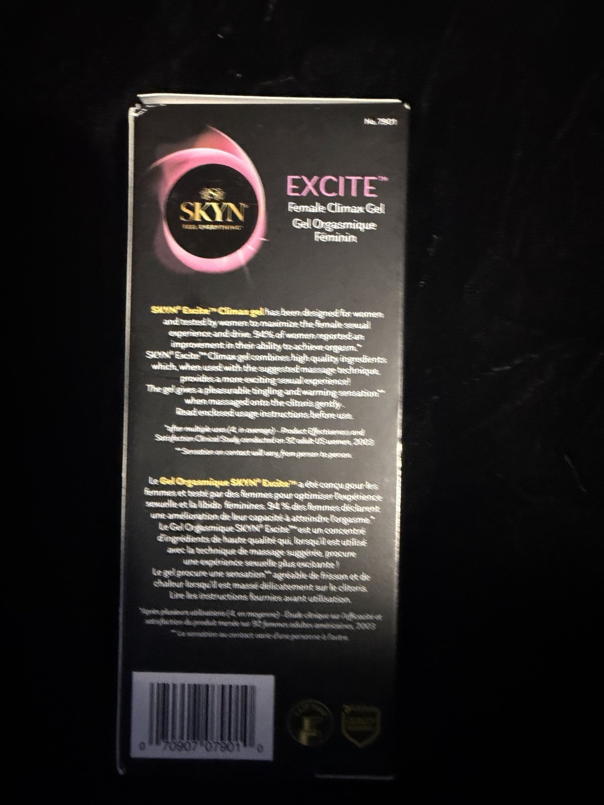 SKYN Excite Female Climax Gel Warming Effect 15ml/0.5 fl. oz (new)