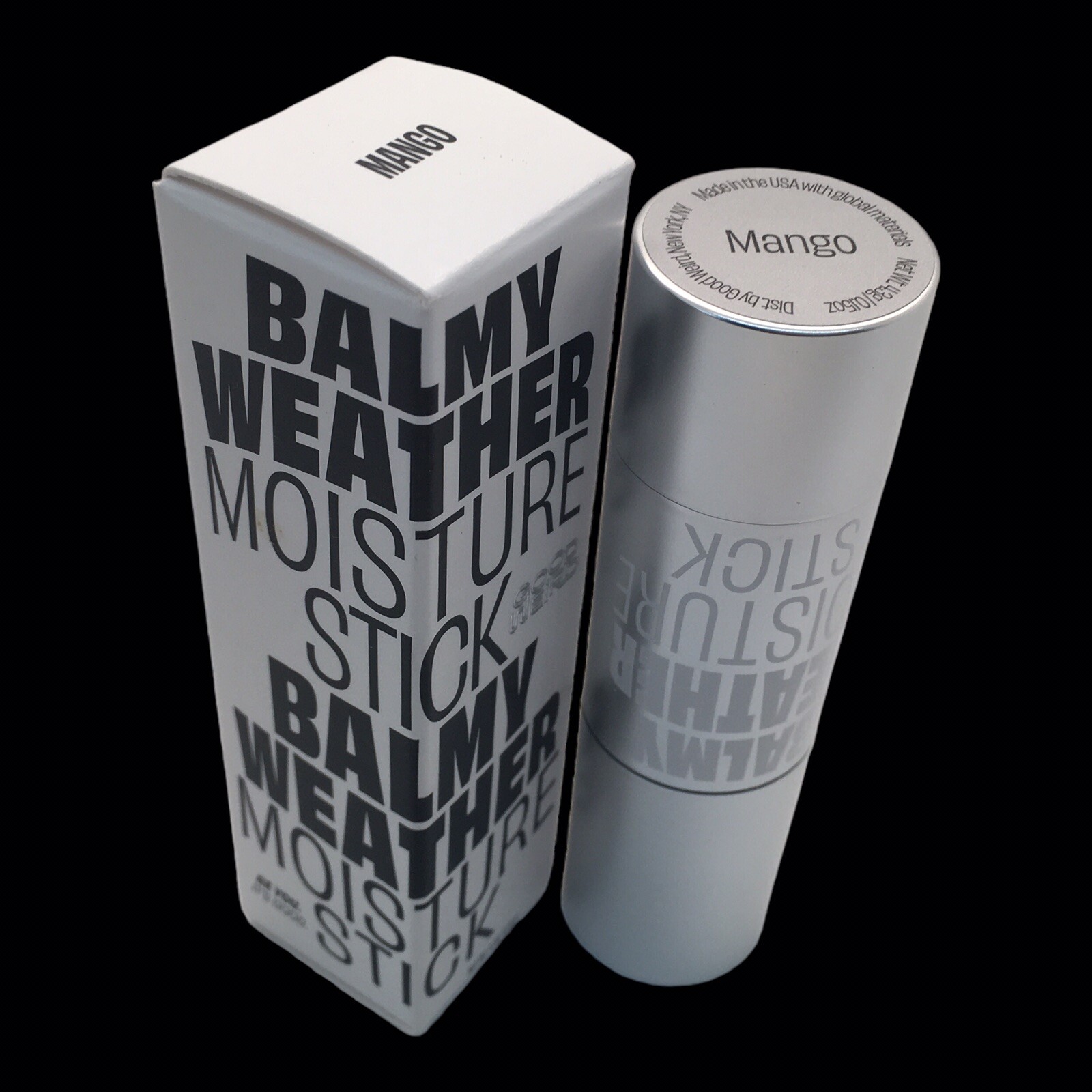 Good Weird Balmy Weather Moisture Stick for the Face & Lips ‘MANGO’ 0.15 Oz. NIB