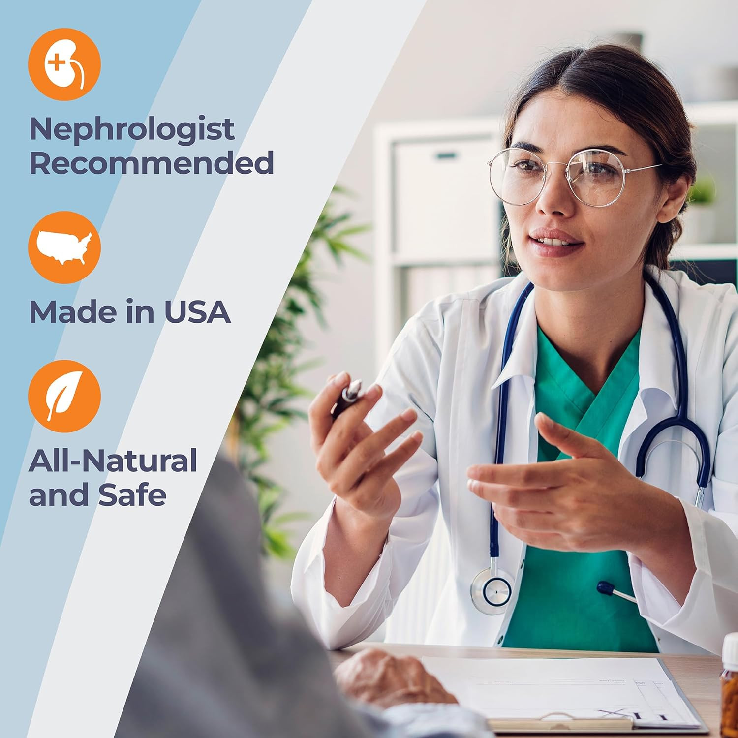 Renadyl Kidney Probiotic Supplement | Urea, Creatinine, & Uric Acid Support | 45