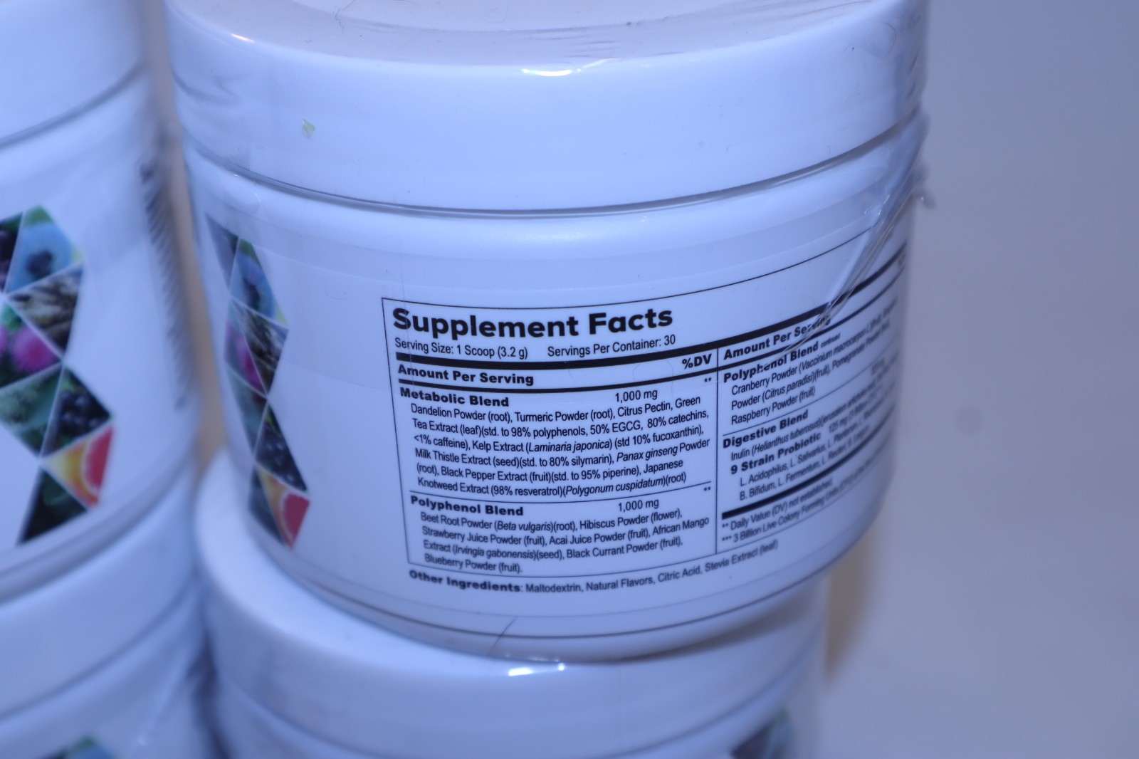 Lot of 4 Ikaria Lean Belly Juice Powder Dietary Supplement 3.38oz Sealed 08/2024