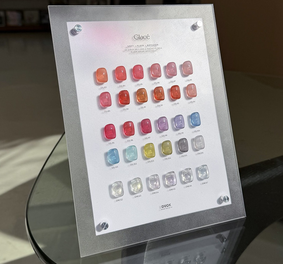 DVOK Glace Syrup Magnet Gel Polish 30 Colors Collection K-Beauty
