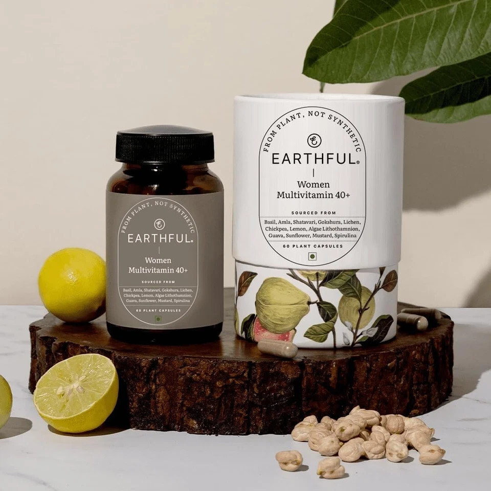 Earthful Multivitamin for Women 40+ nearing Menopause Improved Immunity 60Cap