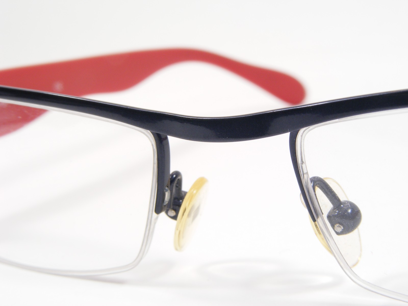 iTrix i-ac 108 82 Dark Blue /Red UNIQUE RARE EYEGLASSES FRAME 50-18-137 (NOTES)