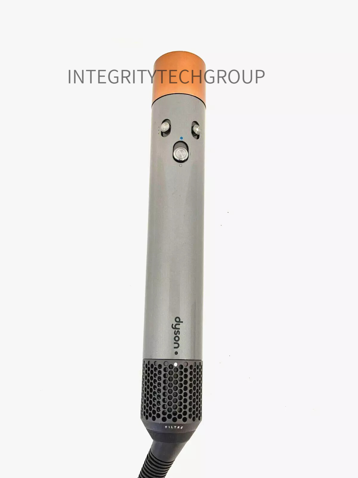 Dyson Airwrap Hair Multi Styler HS05 Nickel/Copper Wand Only+ Brushes (Used)
