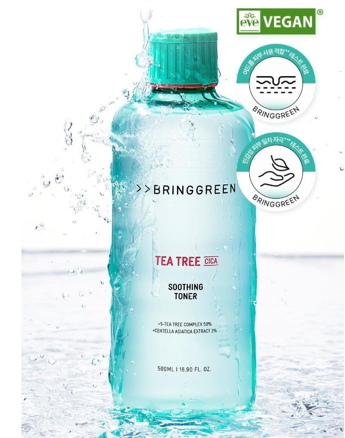 [Bringgreen] Tea Tree Zinc Teca Soothing Toner 250ml 8.45oz K-Beauty Korea