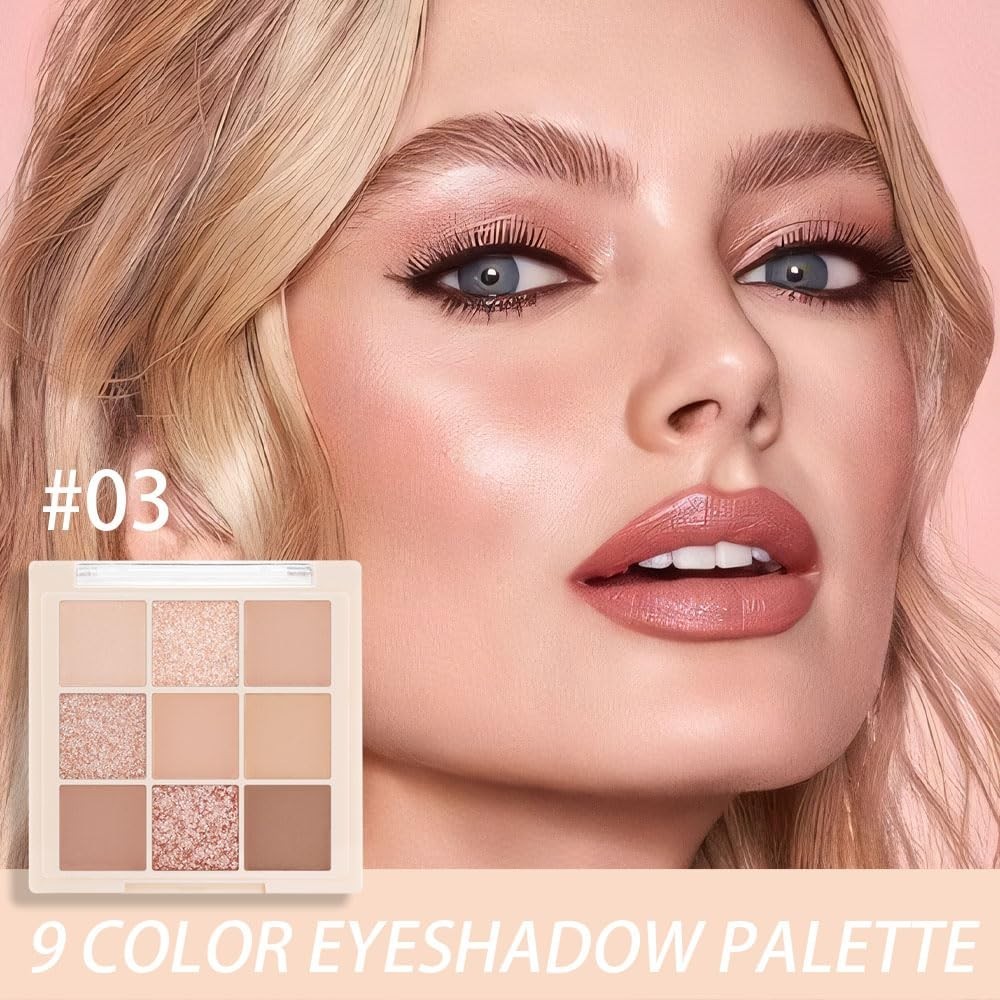 Highly Pigmented Eyeshadow Palette – Blendable Colors for All Occasions