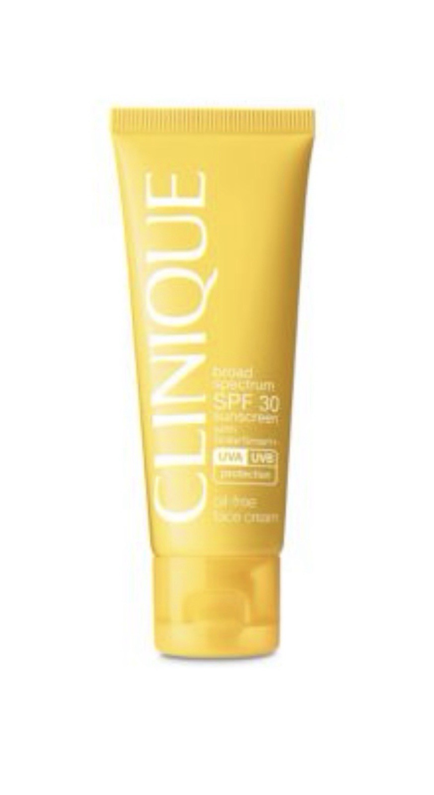 $38 NEW Clinique 1.7 oz 50 ml SPF 30 Sunscreen oil free Face Cream anti wrinkle