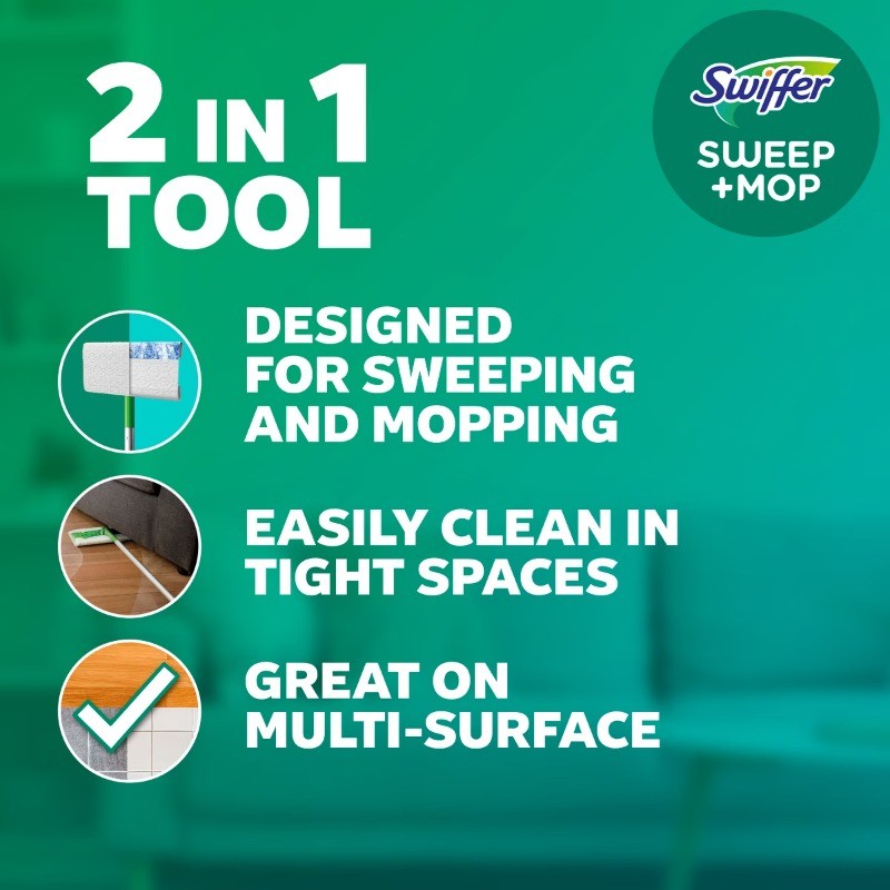 Swiffer Sweep & Mop Starter Kit – 9pc