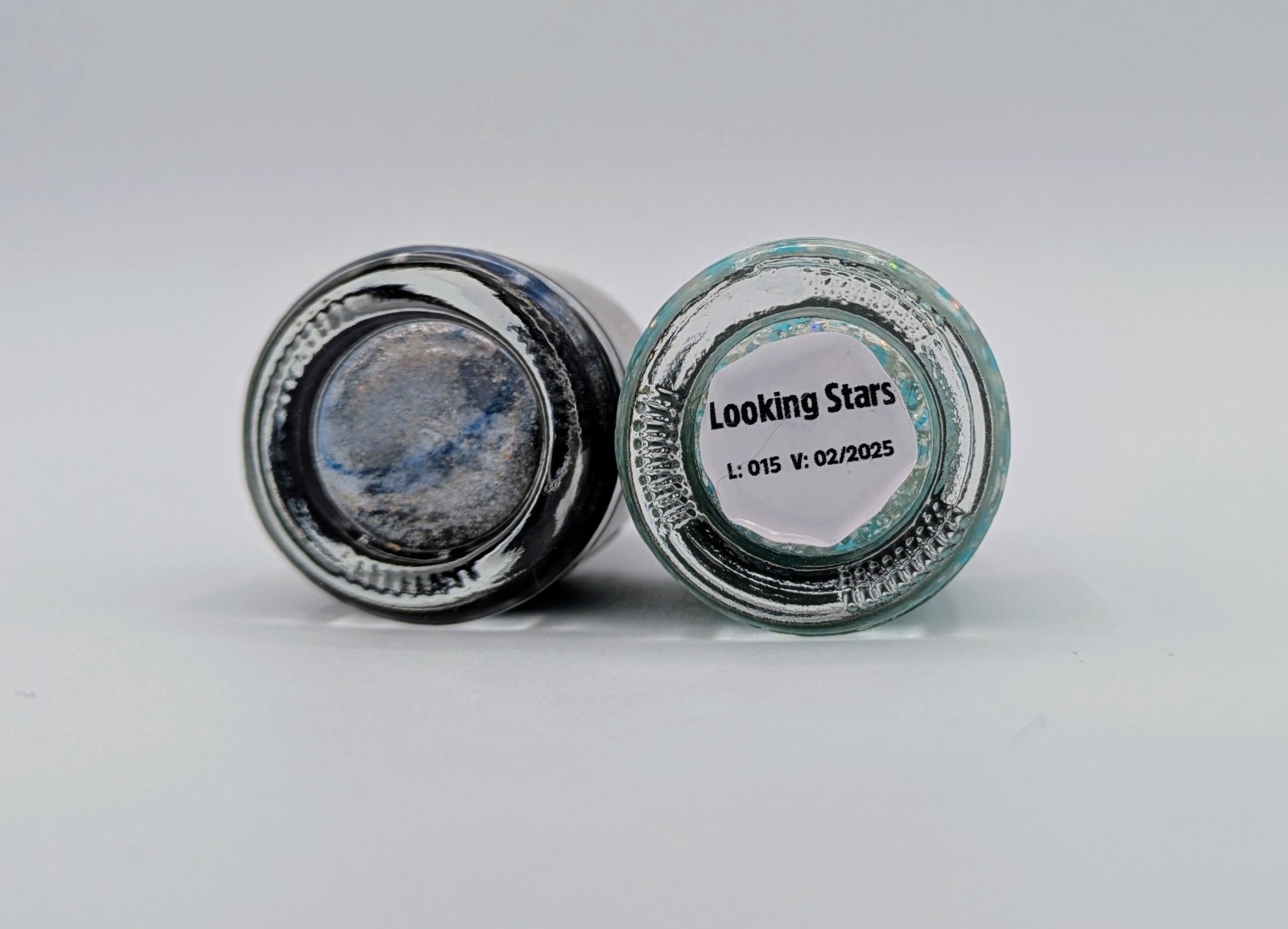 Penelope Luz Nail Polish Set of 2 (Looking Stars, Unknown Name) Used for Swatch