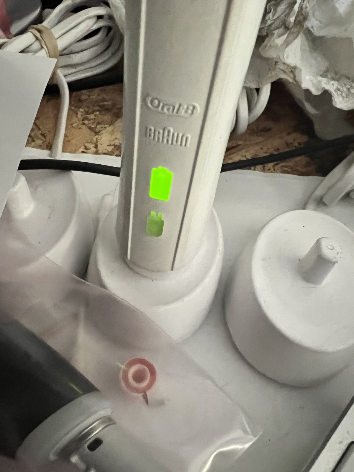 Braun Oral-B Pro 1 Toothbrush Handle Pro 1000 Pro 700 Pro 750 – Type 3756 White