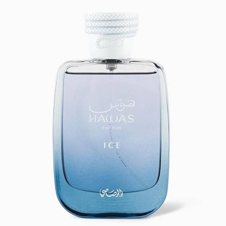 Rasasi Men’s Hawas Ice Eau De Perfume Spray 3.38 oz Fragrances 614514331040