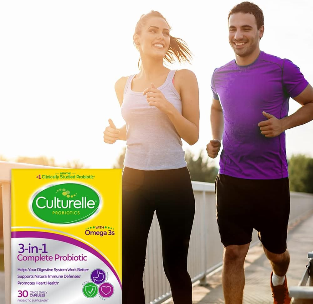 3-In-1 Complete Probiotic Daily Formula, Once per Day Probiotic Supplement, H…