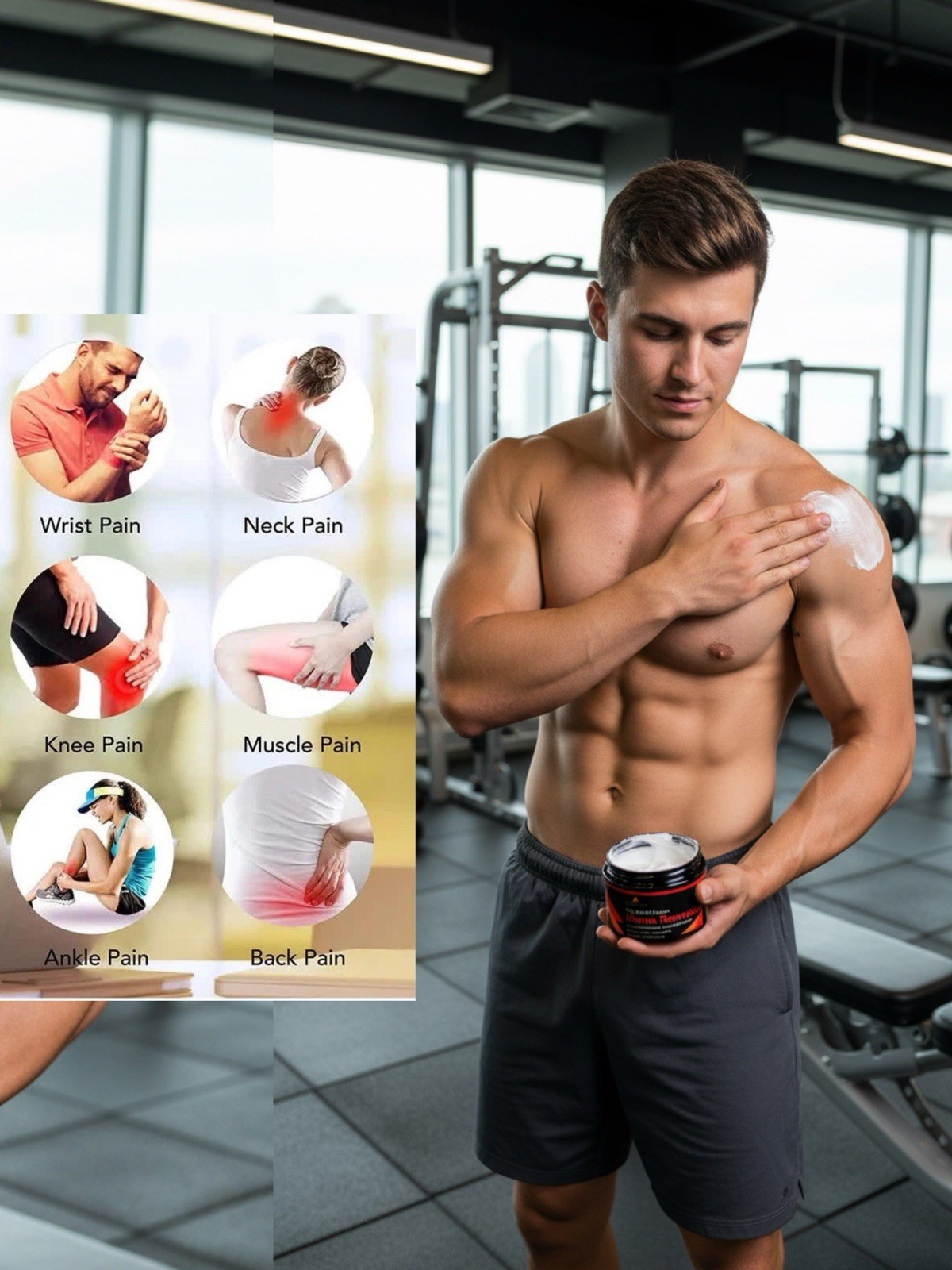 4 CREAMS FOR PRICE OF 3 – PAINLESS 3000+ Maximum Strength – Free Ship