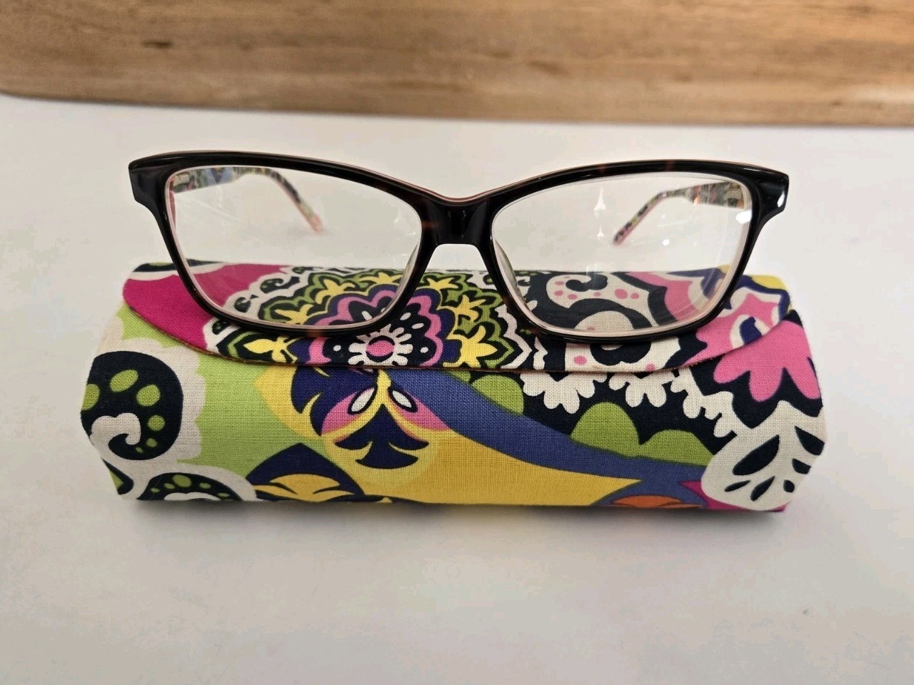 VERA BRADLEY Mariah Rio Eyeglasses Frames 55-13-130 Unknown Prescription & Case