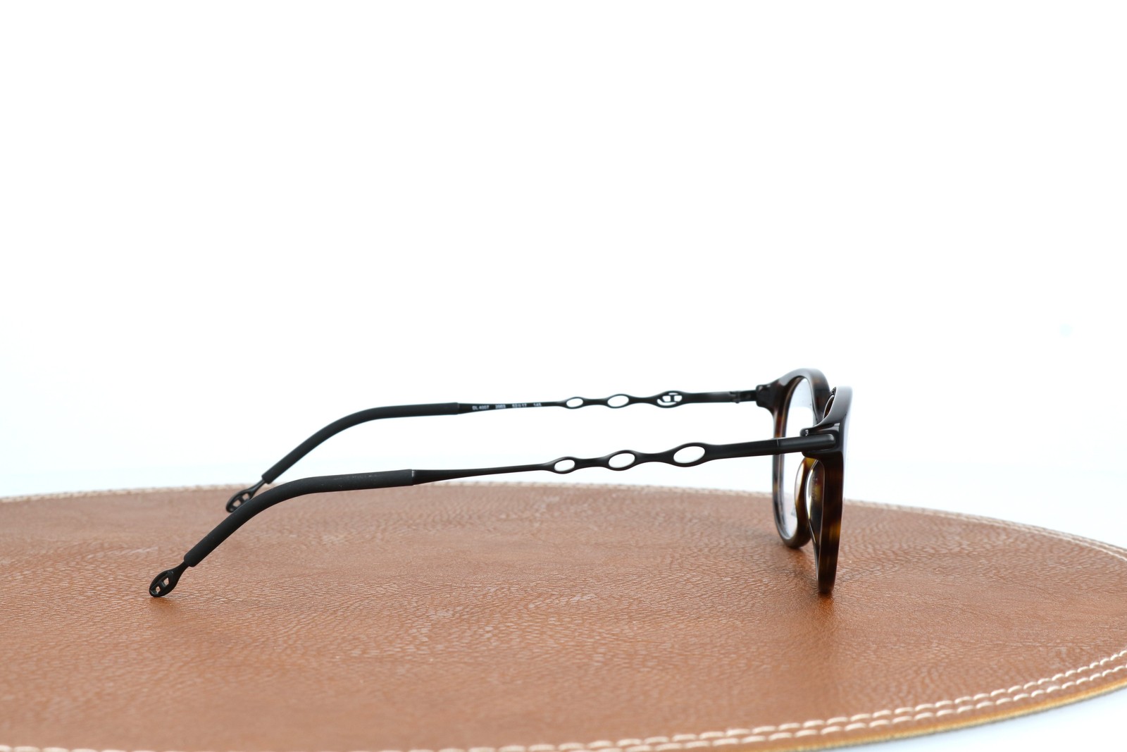 Diesel Dl4007 2003 Havana Oval Eyeglasses Frames 52-17-145