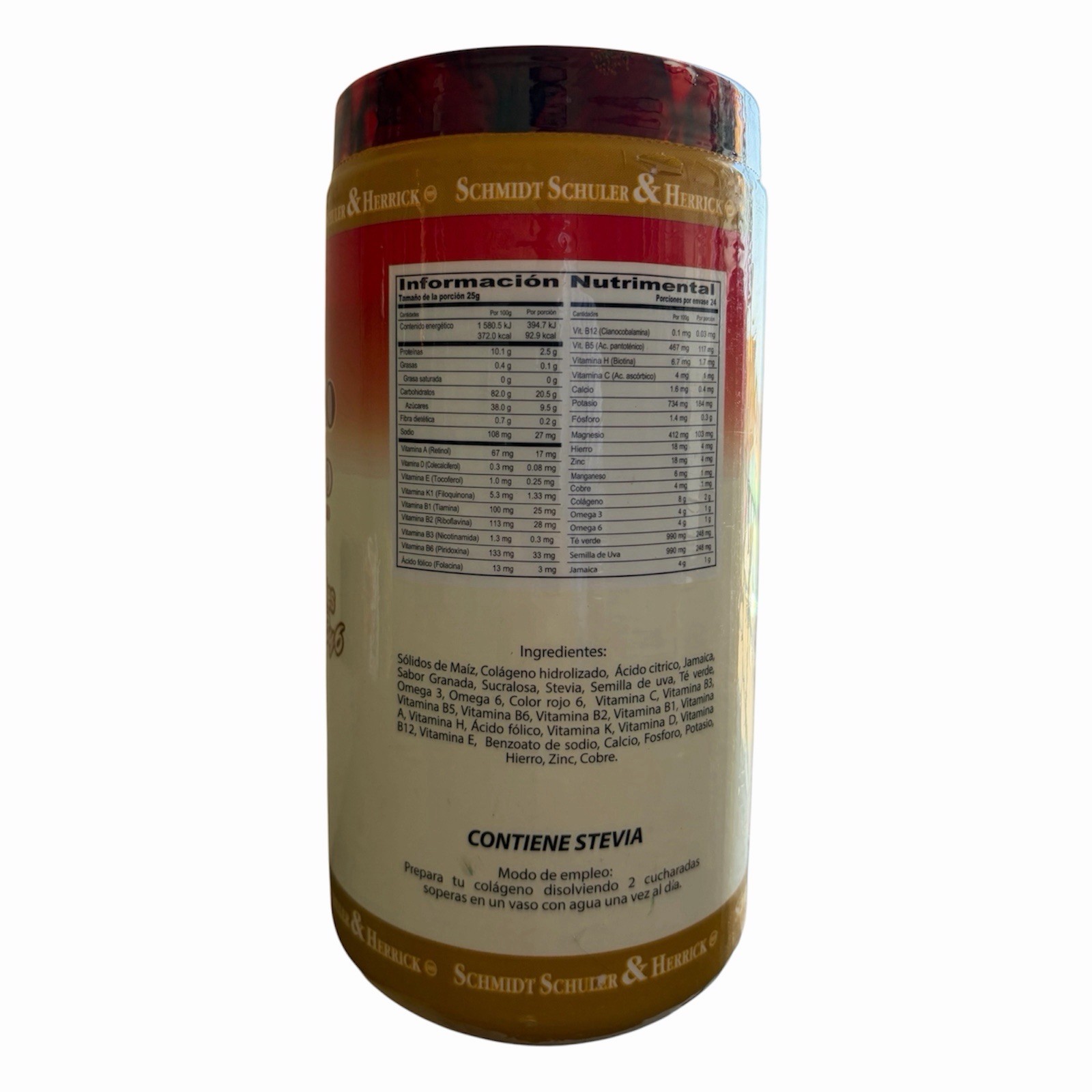 Collagen Jamaica Promegranate 600gr – Colageno Jamaica Granada