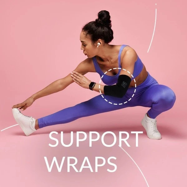 NEW – Nikken KenkoTherm Far Infrared Negative Ion Elbow Support Wrap Large Size