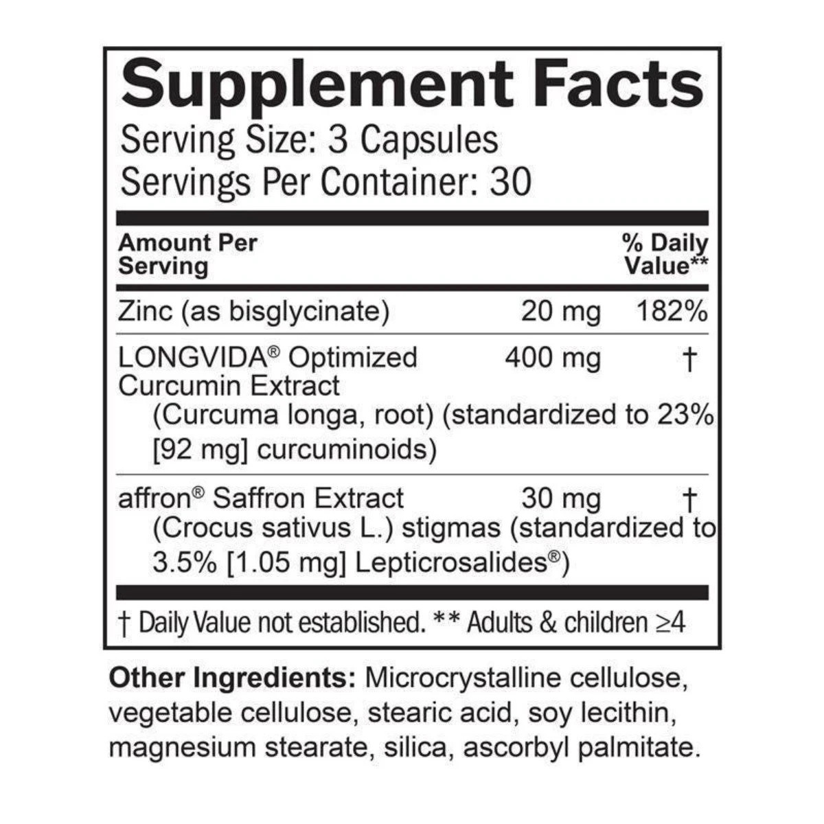BrainMD Happy Saffron Plus 3-in-1 Vegan Capsules Mood Focus & Hormone Support