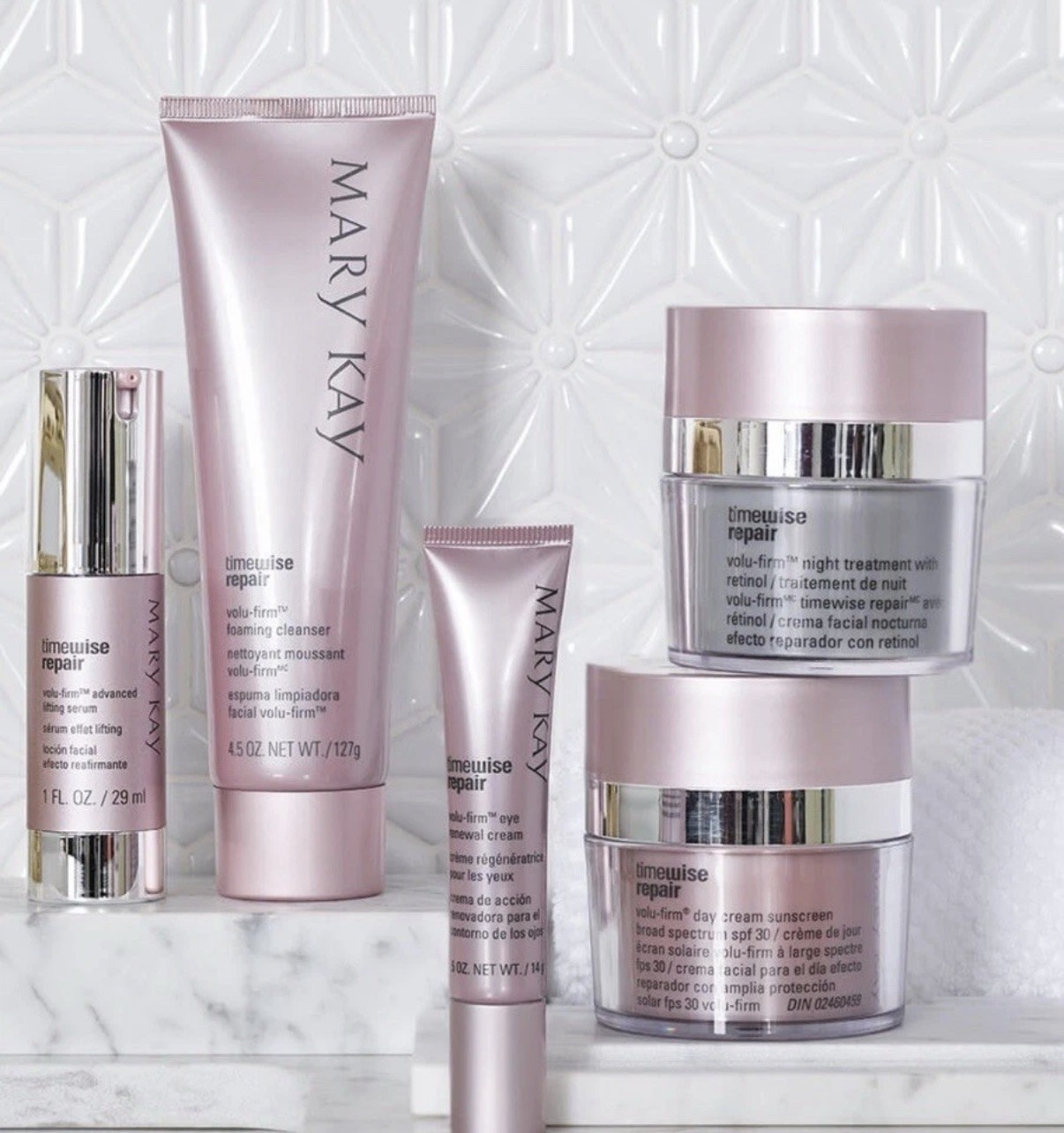 Mary Kay TimeWise Repair Volu-Firm Set – 5 Piece Full-Size -NEW 🌟 Exp 10/2025