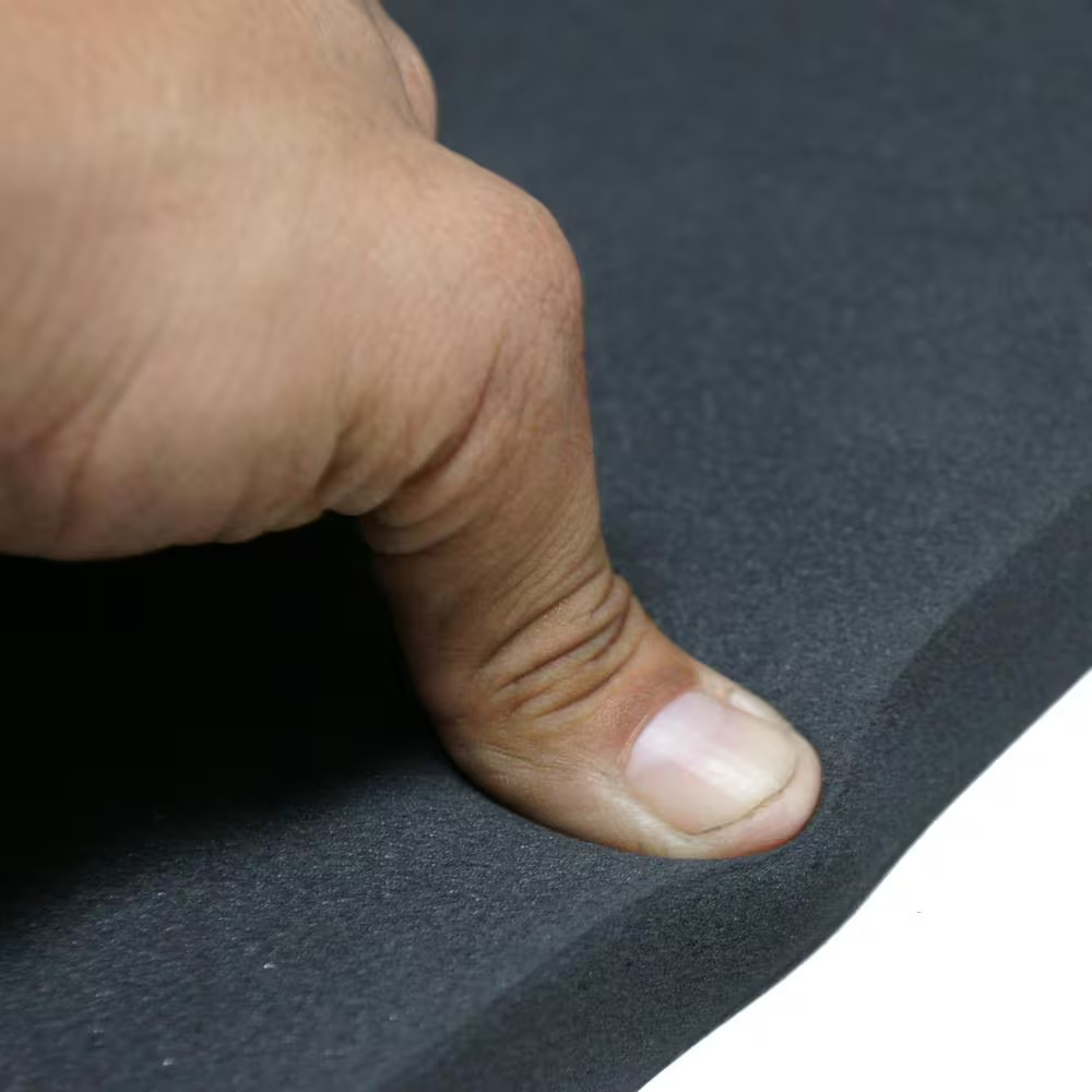 Closed Cell Sponge Rubber Neoprene 1/8 In. X 39 In. X 78 In. Black Foam Rubber S
