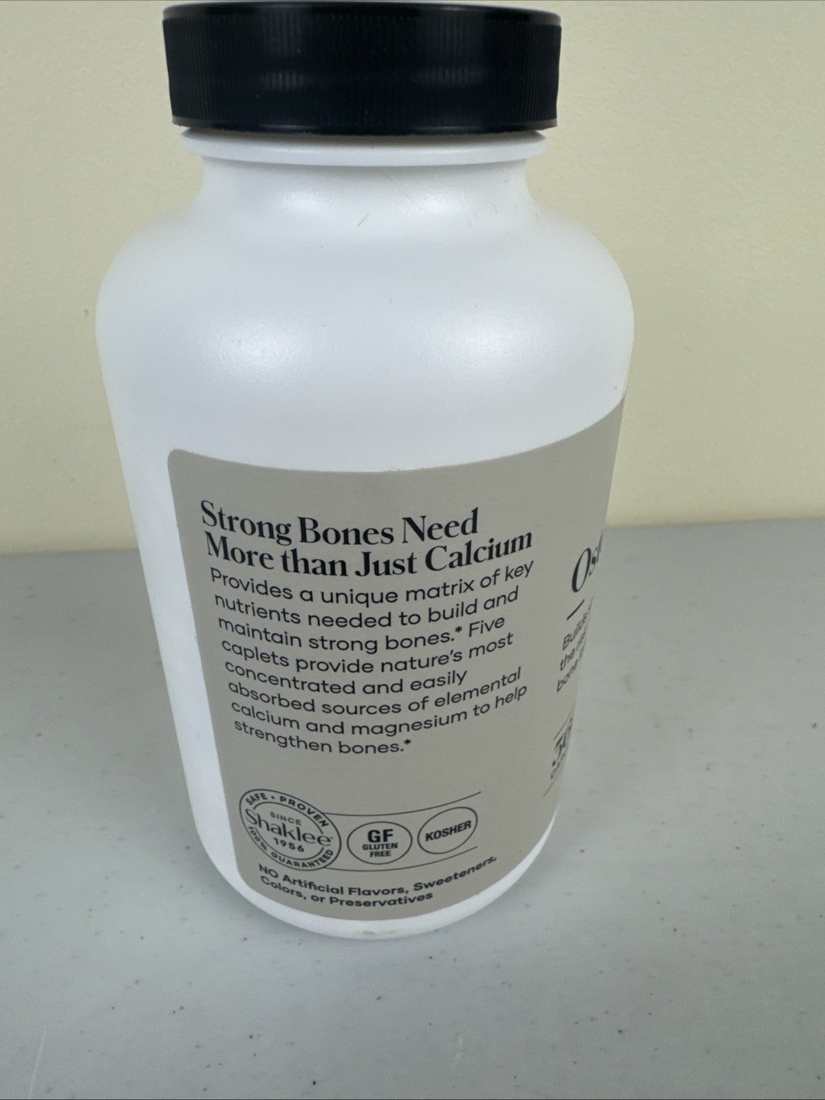 Shaklee OsteoMatrix 360 Caplets Calcium Magnesium Vitamin D Bone Support 8/2026