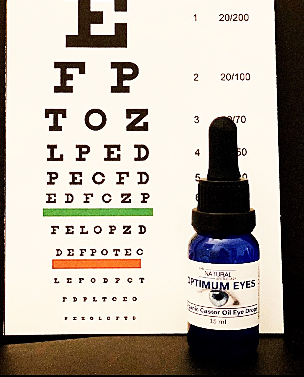 FMN Natural Apothecary Organic Castor Oil Eye Drops