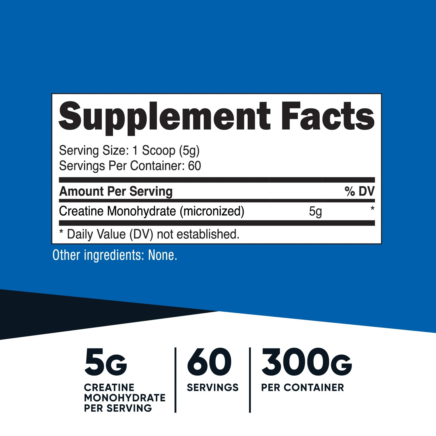 Creatine Monohydrate Powder Unflavored Micronized Creatine Monohydrate, 5G per S