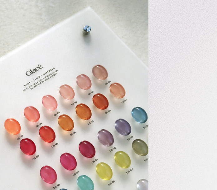 DVOK Glace Syrup Magnet Gel Polish 30 Colors Collection K-Beauty