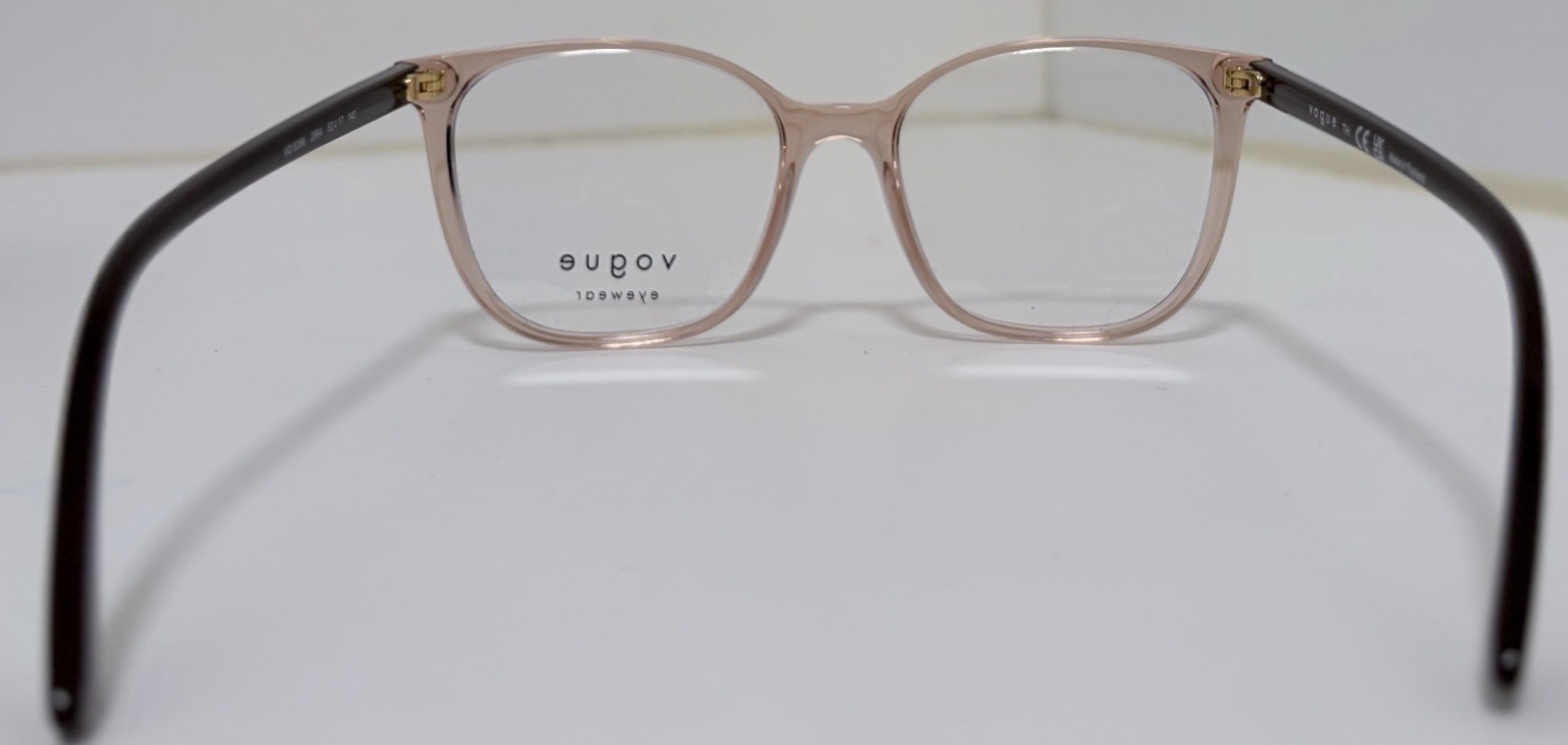 Vogue VO5236 Pink Plastic Full Rim Eyeglass Frames 53-16-140 Solid
