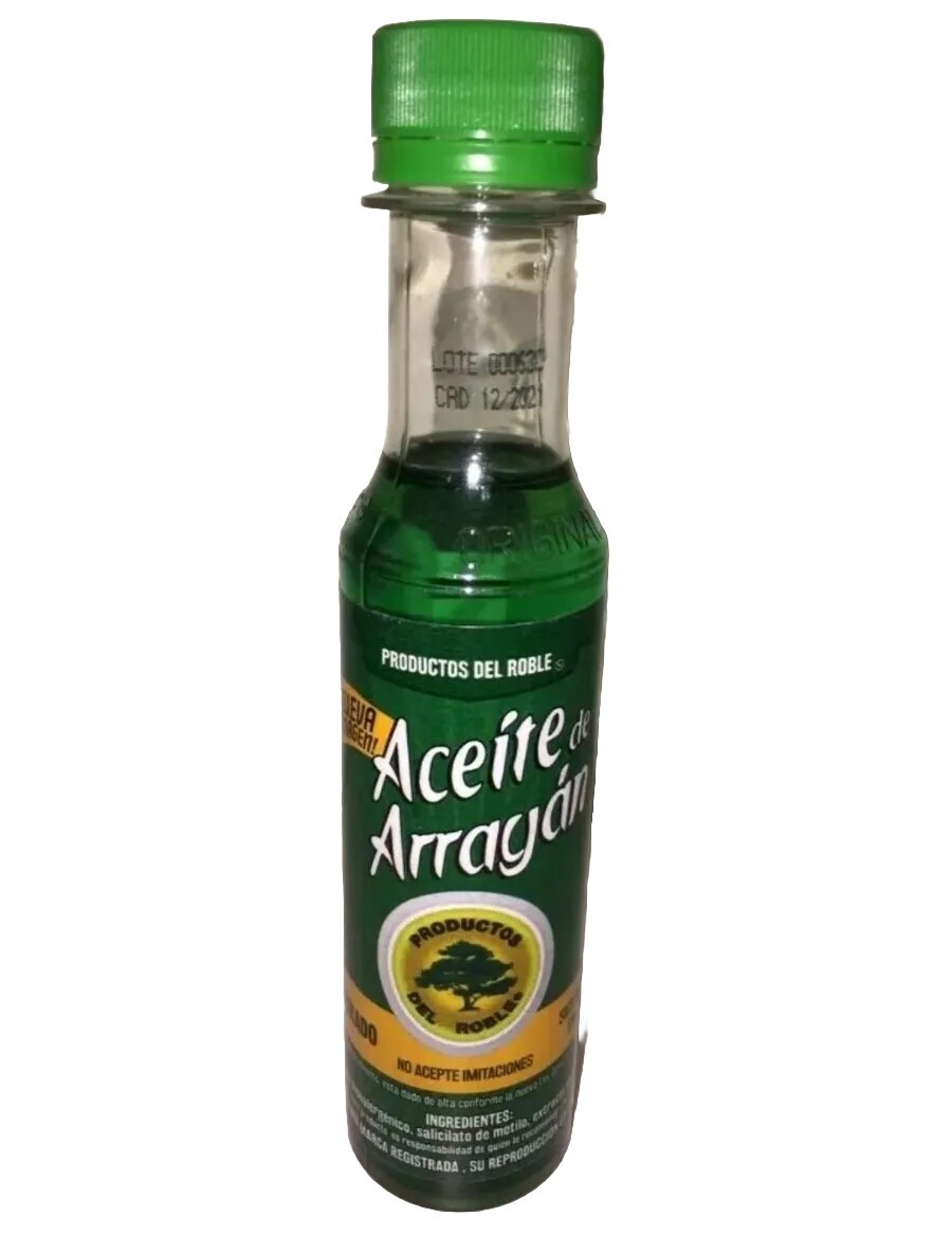 Aceite de Arrayan SPA Massage Oil muscle pain relief inflammation from MEXICO