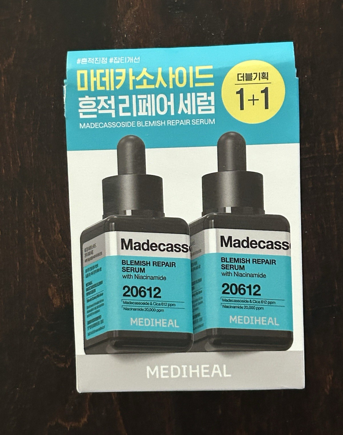 Mediheal Madecassoside Blemish Repair Serum + Niacinamide Vegan 40ml 2pc