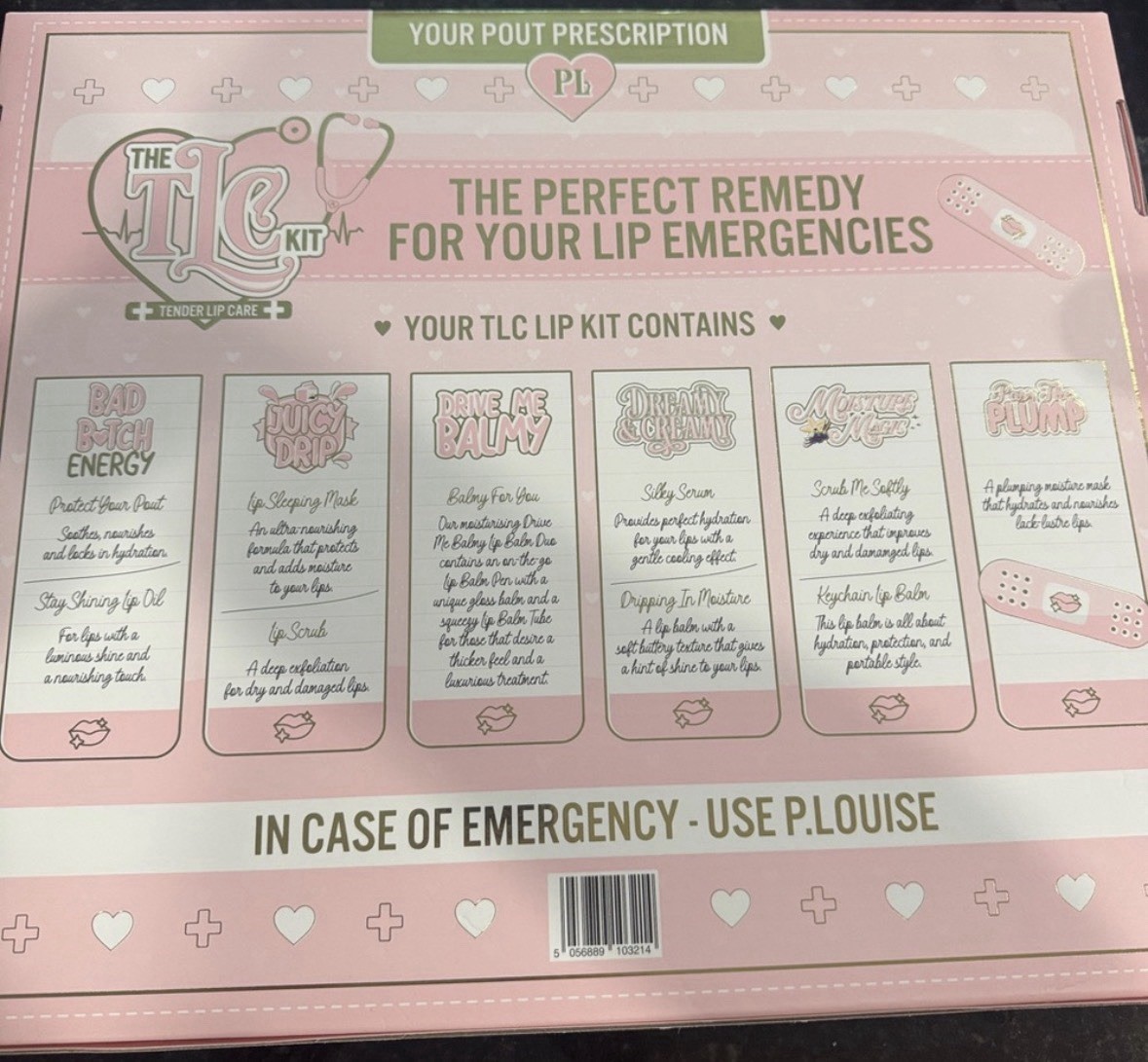 P.Louise TLC Vanilla Berry Lip Kit