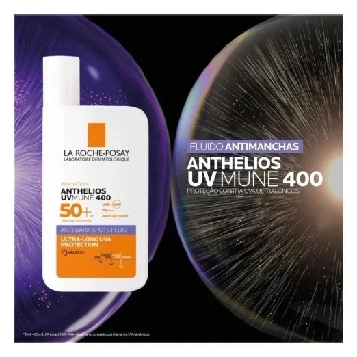 2pcs La Roche Posay UVMune 400 Anti-dark Spots Fluid SPF50+ 50ml