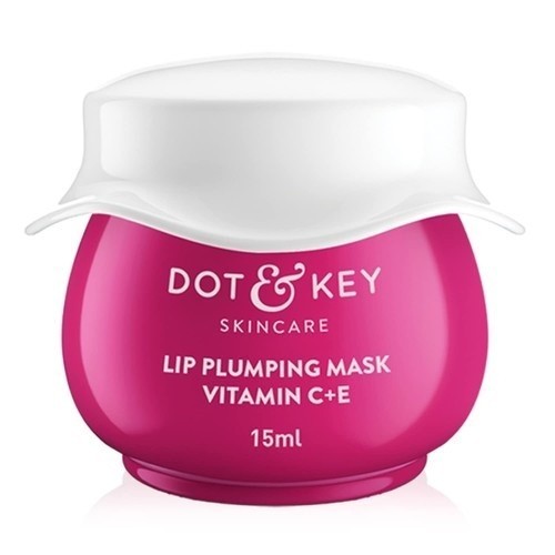 Dot & key Lip Plumping Mask Vitamin C + E Lip Mask for Dry Lips BERRY 15ml