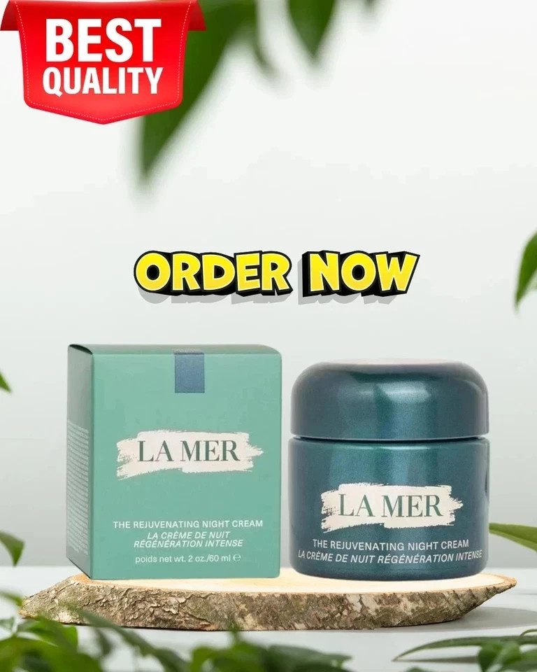 La Mer Night Cream 2oz Authentic Rejuvenating Moisturizer New In Box