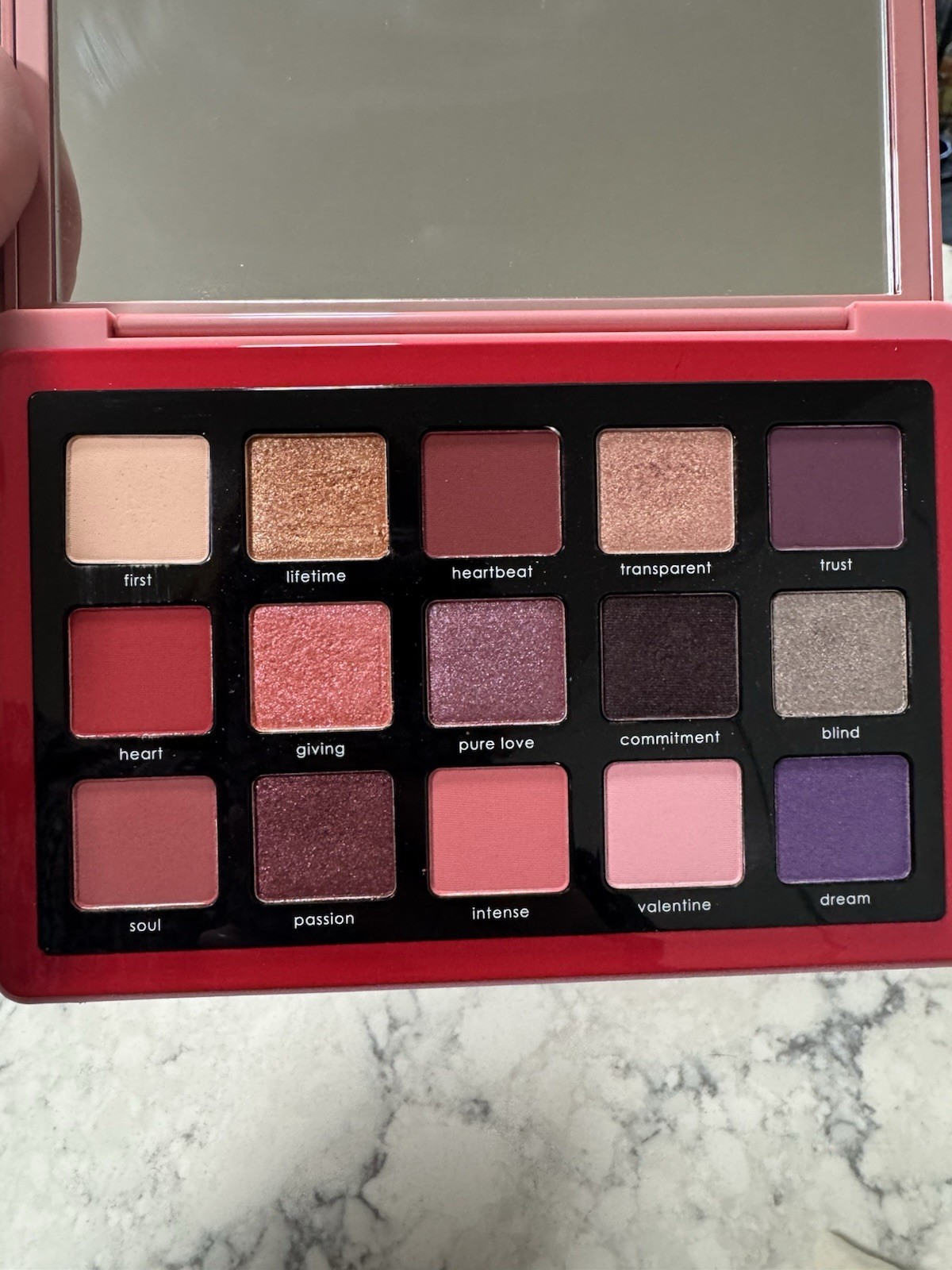 Natasha Denona Love Palette 15 Shades Pressed Powder 0.67 oz Pink/Gold