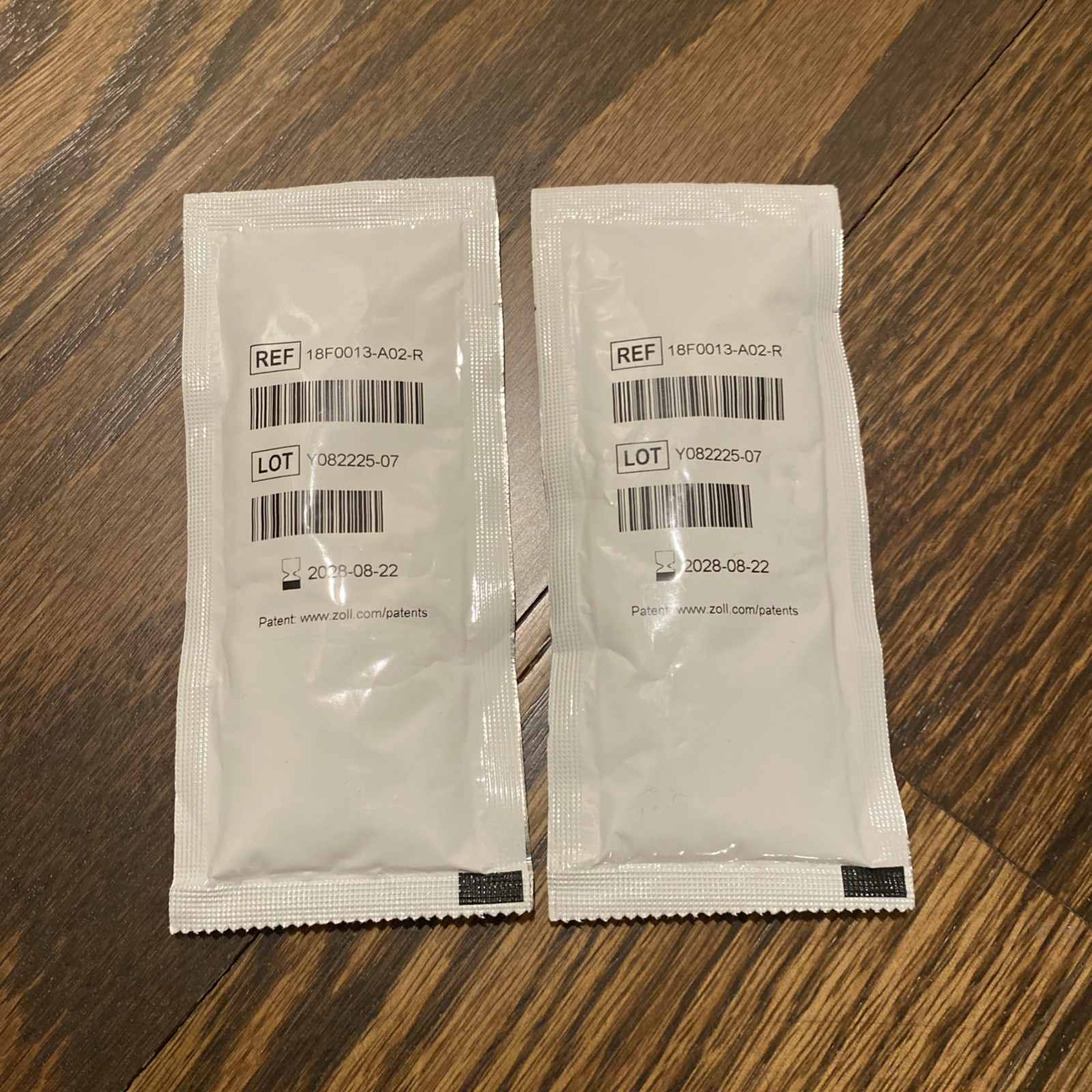 Lot of 2 Zoll Life Vest Blue Gel Exp 08/22/2028 20ml Each