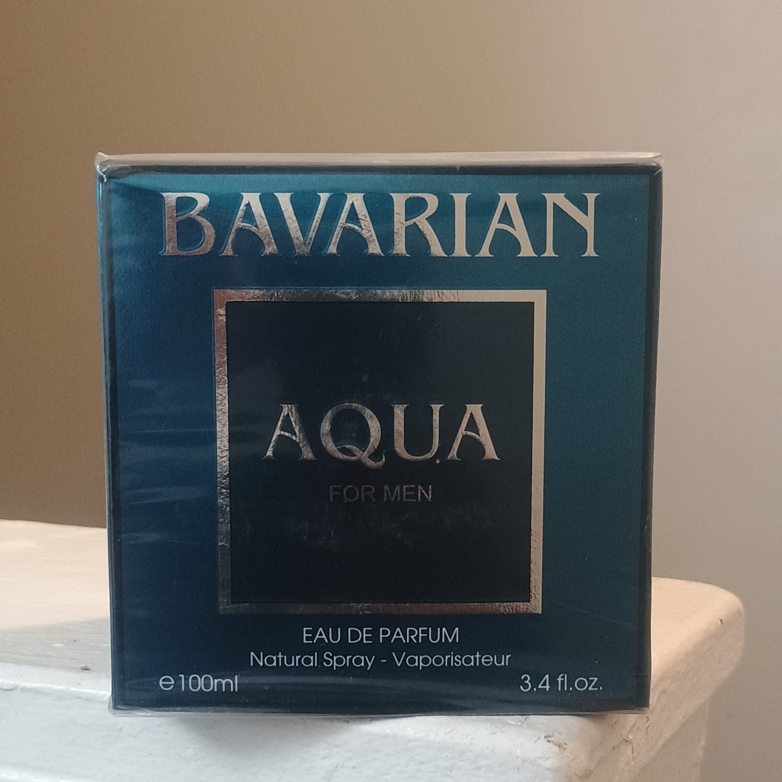 Bavarian Aqua Men Eau de Parfum Spray 3.4 fl oz Regular Size