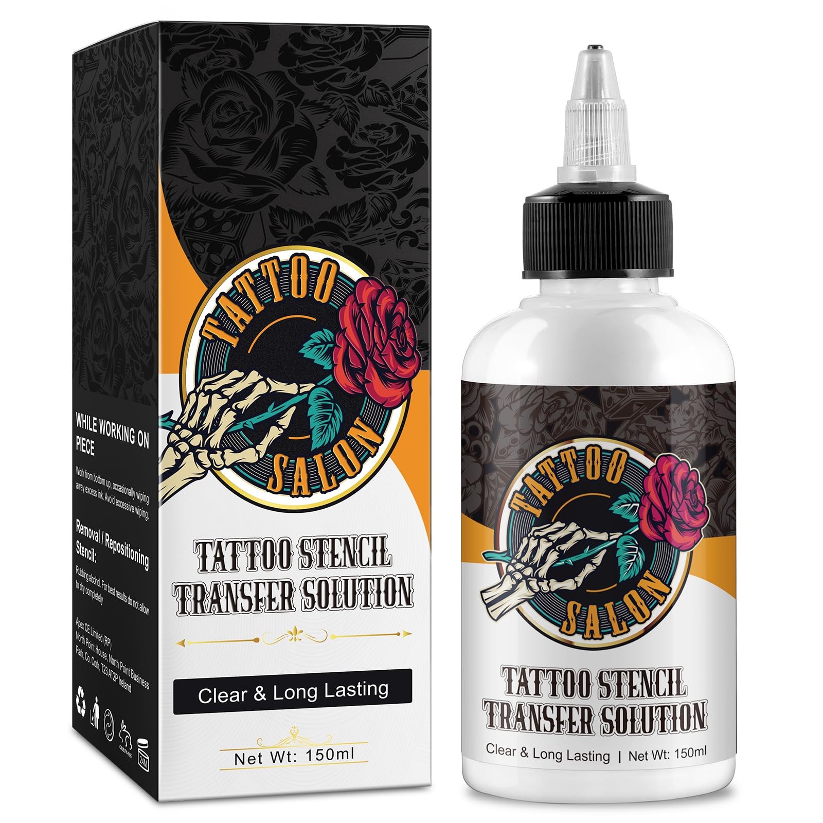Tattoo Stencil Transfer Gel Solution, 150ml Professional Tattoo Stencil gel Fres