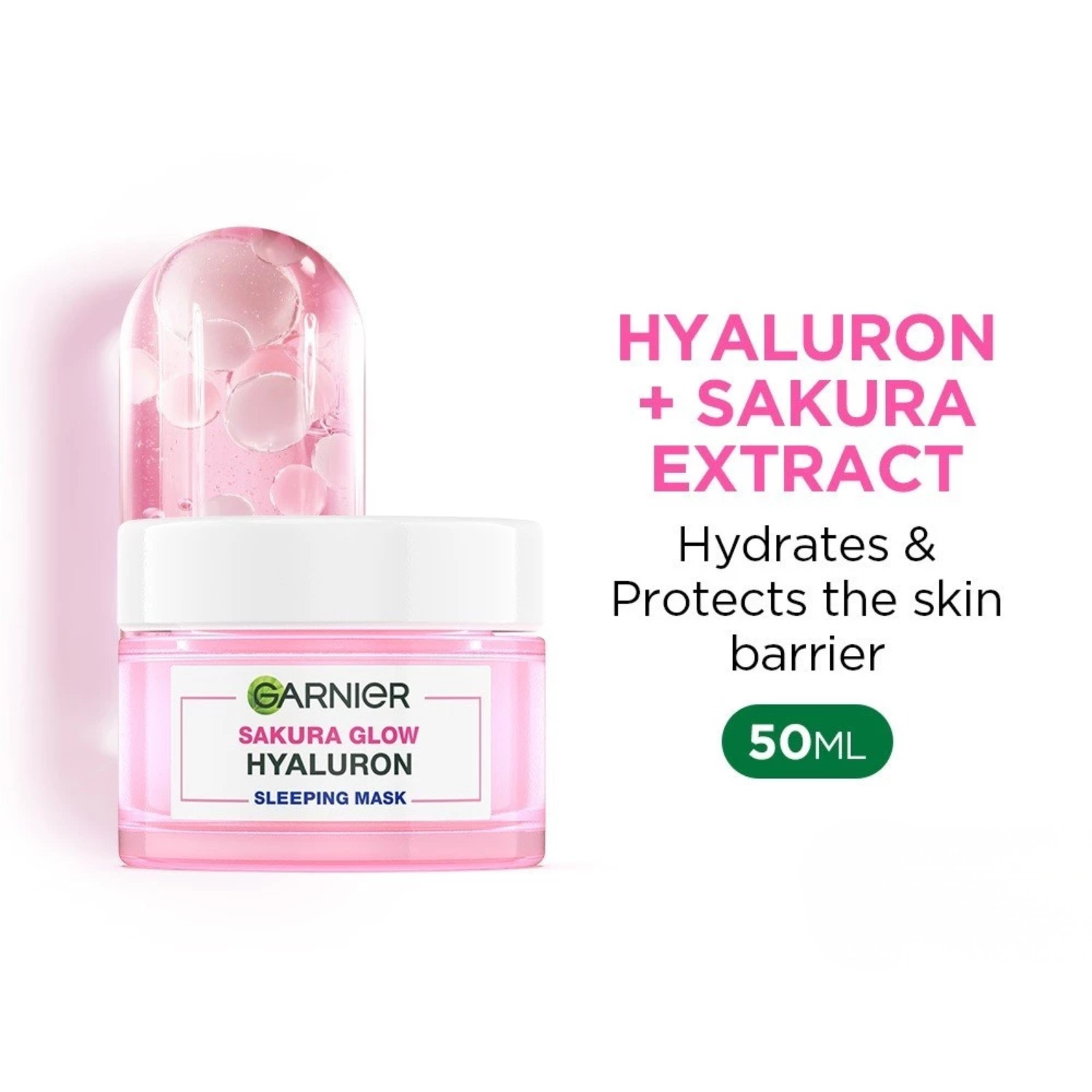Garnier Sakura Glow Hyaluron Sleeping Mask 50ml x 3