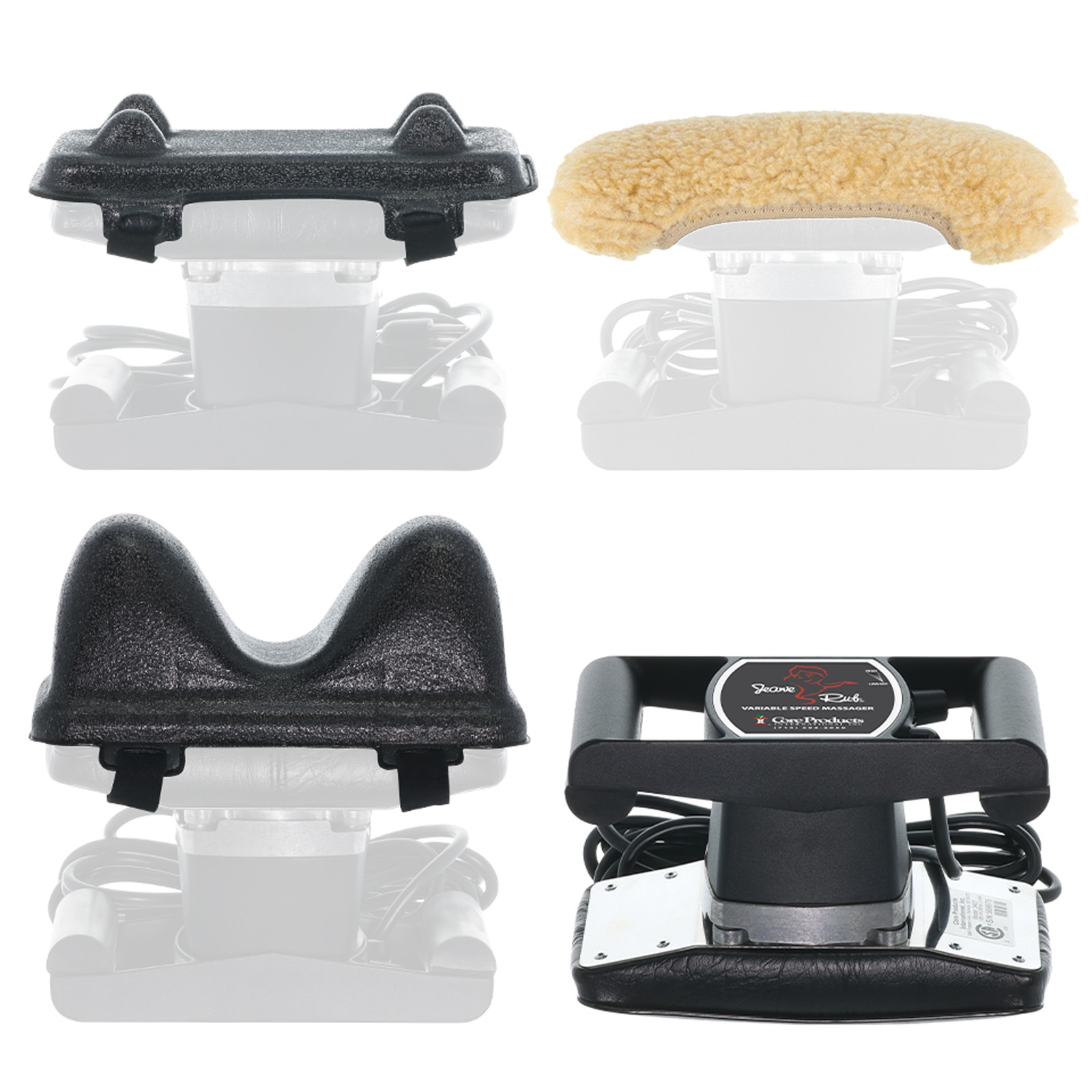 Core Products Jeanie Rub Massager Deluxe Package – Variable Speed Electric