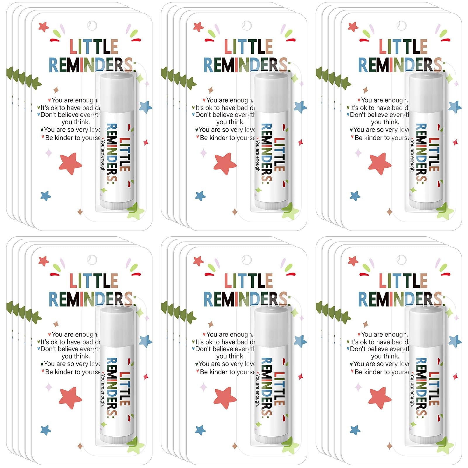 30 Pack Employee Teacher Appreciation Gift Bulk Lip Balm Teacher Employee Sta…