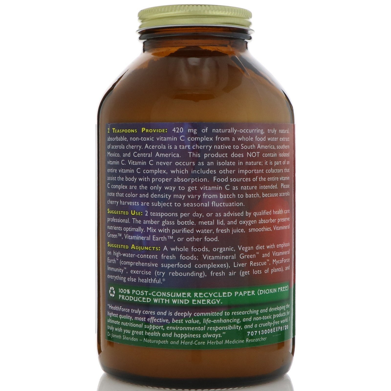 Truly Natural Vitamin C, Version 3, 14.1 oz (400 g)
