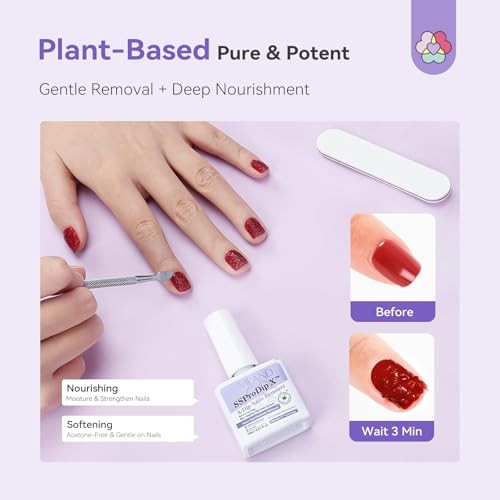Pro Dip Powder Remover Kit – Gentle & Easy Dip Nail 1Pcs × 15ml (Set 2)