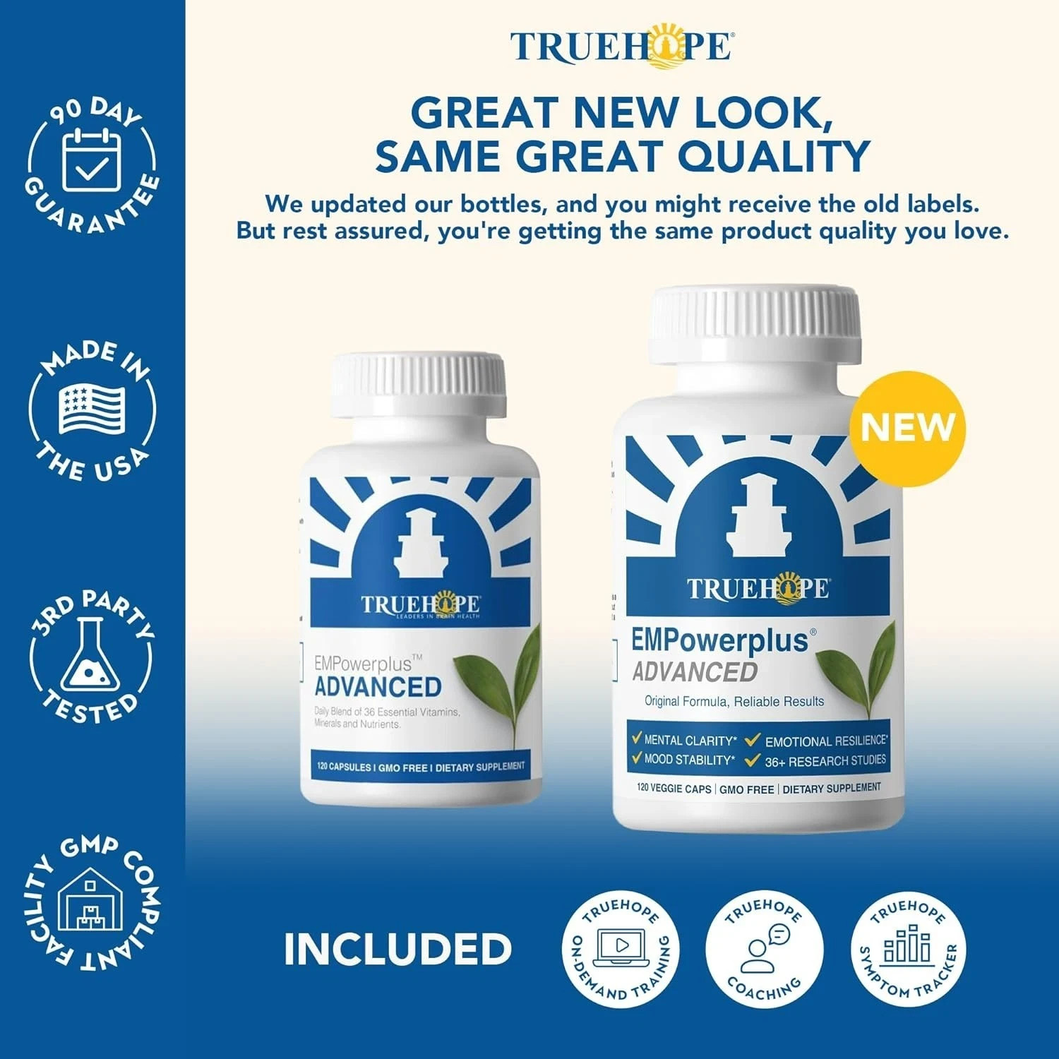Truehope EMPowerplus Advanced Multivitamin for Women and Men – 120 Capsules