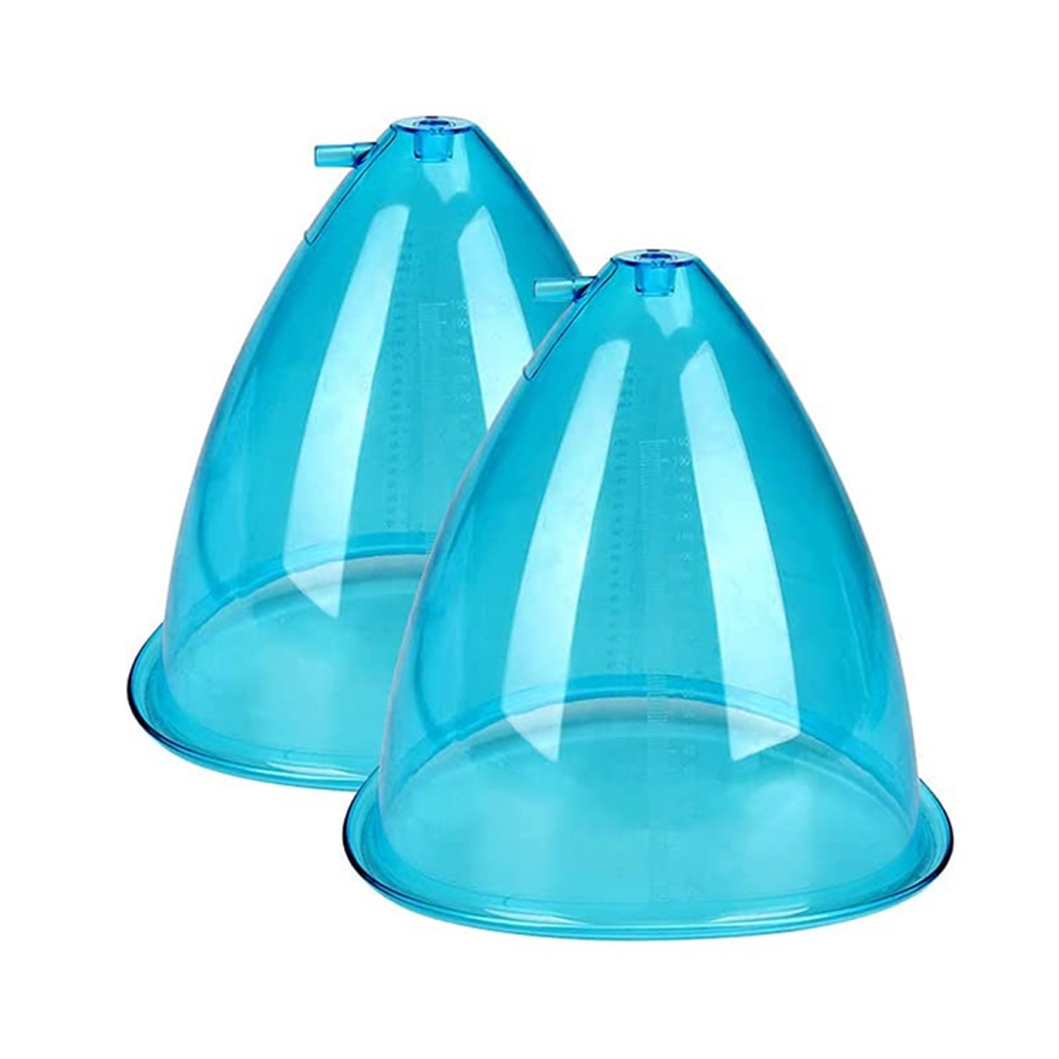 2PCS 60-210ML Various Size Breast Cups Butt Lift Cups For Vacuum Therapy Machine