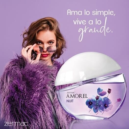 Amorel Nuit for Women – Floral-Warm Perfume by Zermat – 3.39 fl oz