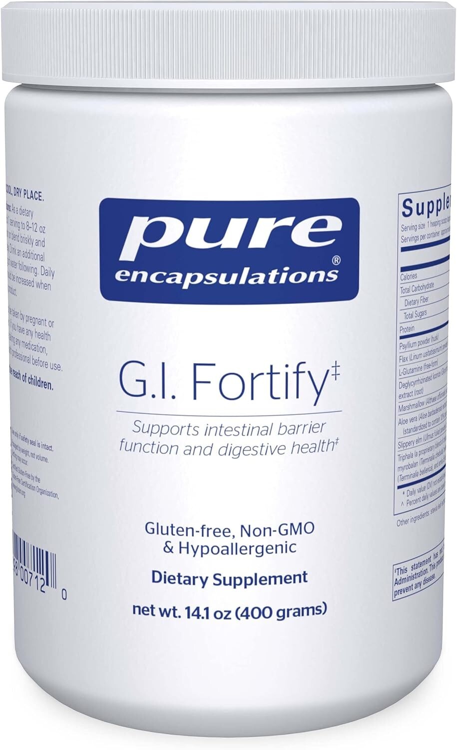 Pure Encapsulations G.I. Fortify Supports GI Health, Microflora Balance 14.1oz
