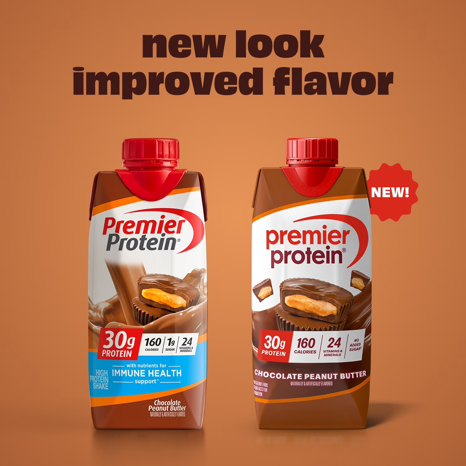 Premier Protein Shake, Chocolate Peanut Butter, 30g Protein,11 fl oz,12ct