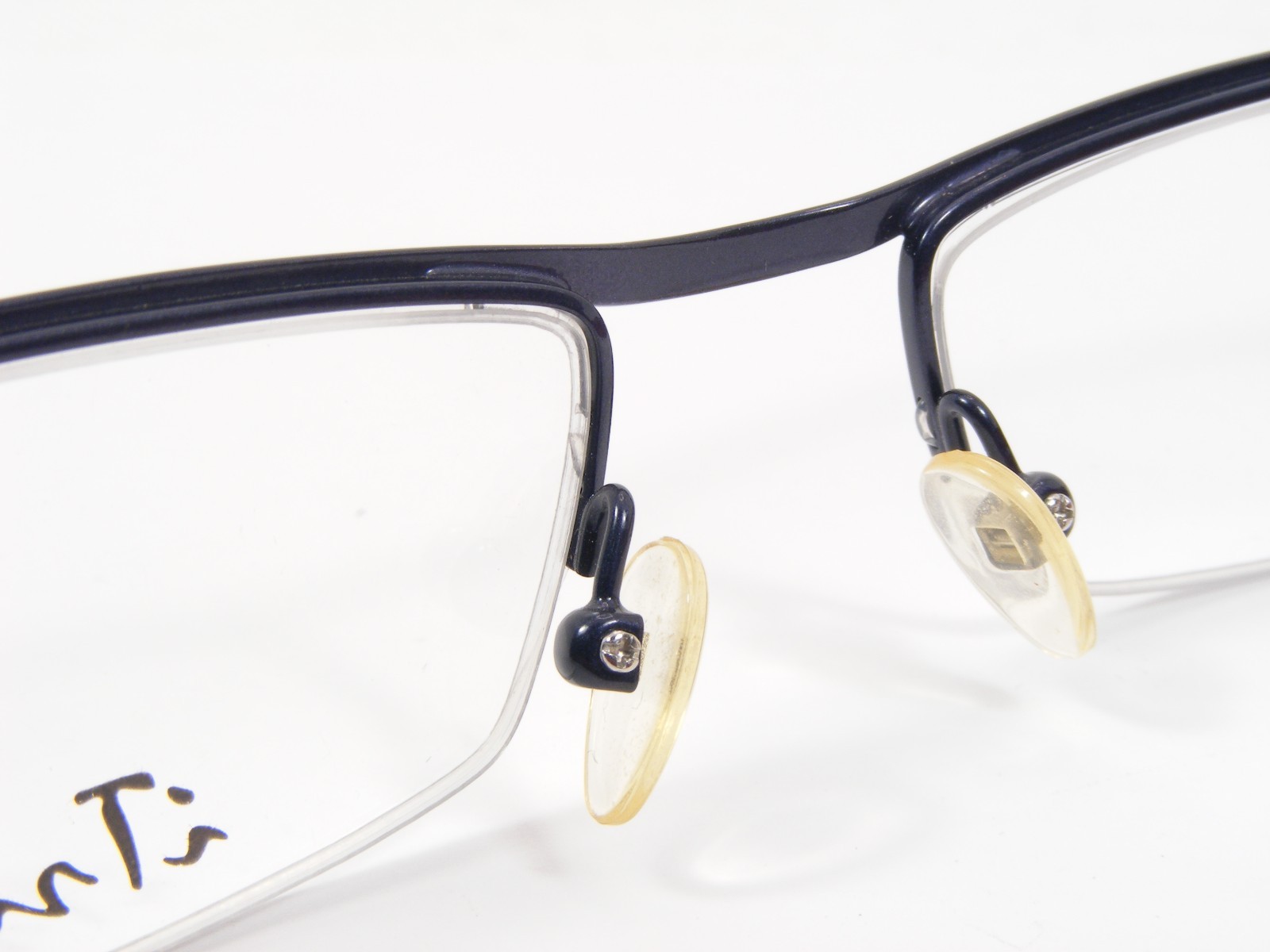 iTrix i-ac 108 82 Dark Blue /Red UNIQUE RARE EYEGLASSES FRAME 50-18-137 (NOTES)